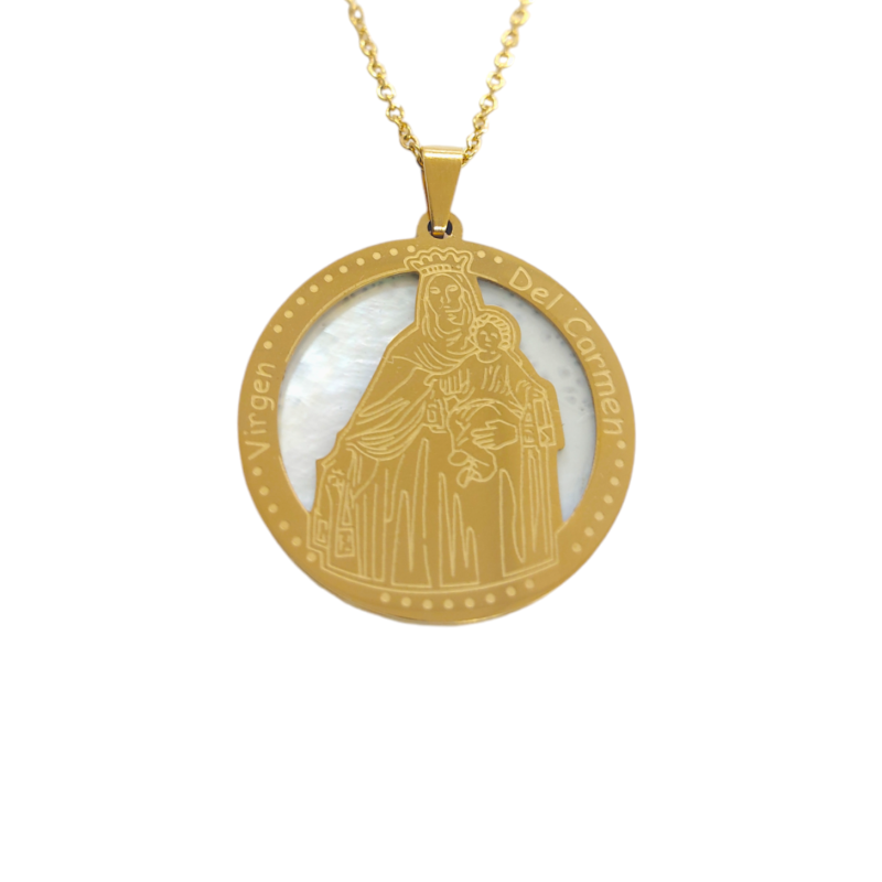Collar de la Virgen del Carmen