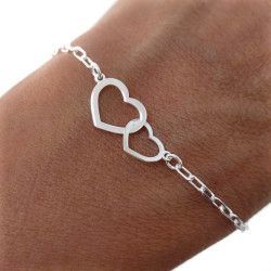 Pulsera Corazones