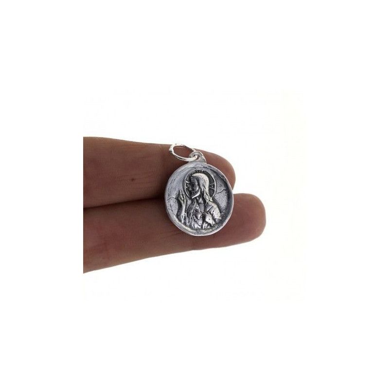 Colgante de Escapulario en Plata de Ley 925mls