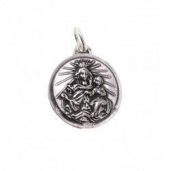 Colgante de Escapulario en Plata de Ley 925mls