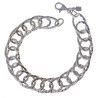 Pulsera Asas Martilleadas Huecas en Plata de Ley 925mls