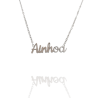Collar con nombre de Ainhoa en Acero Hipoalergénico 316l