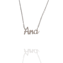 Collar con nombre de Ana en Acero Hipoalergénico 316l