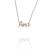 Collar con nombre de Ana en Acero Hipoalergénico 316l