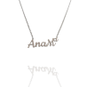 Collar con nombre de AnaMª en Acero Hipoalergénico 316l