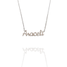 Collar con nombre de Araceli en Acero Hipoalergénico 316l