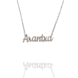 Collar con nombre de Arantxa en Acero Hipoalergénico 316l
