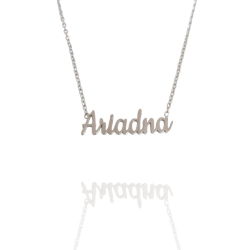 Collar con nombre de Ariadna en Acero Hipoalergénico 316l