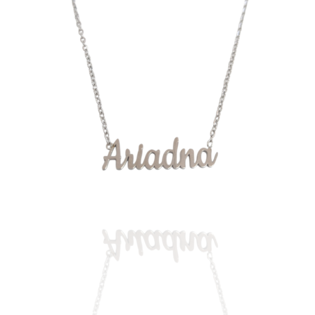 Collar con nombre de Ariadna en Acero Hipoalergénico 316l
