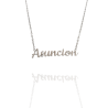 Collar con nombre de Asunción en Acero Hipoalergénico 316l