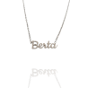 Collar con nombre de Berta en Acero Hipoalergénico 316l