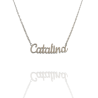 Collar con nombre de Catalina en Acero Hipoalergénico 316l
