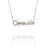 Collar con nombre de Consuelo en Acero Hipoalergénico 316l