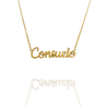 Collar con nombre de Consuelo en Acero Hipoalergénico 316l