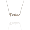 Collar con nombre de Desirée en Acero Hipoalergénico 316l