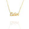 Collar con nombre de Eider en Acero Hipoalergénico 316l