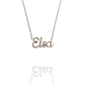 Collar con nombre de Elsa en Acero Hipoalergénico 316l