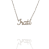 Collar con nombre de Irati en Acero Hipoalergénico 316l
