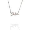 Collar con nombre de Iria en Acero Hipoalergénico 316l