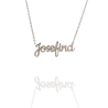 Collar con nombre de Josefina en Acero Hipoalergénico 316l