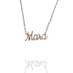 Collar con nombre de Mara en Acero Hipoalergénico 316l