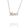 Collar con nombre de Mara en Acero Hipoalergénico 316l