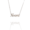 Collar con nombre de Noemi en Acero Hipoalergénico 316l