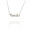 Collar con nombre de Rosalía en Acero Hipoalergénico 316l