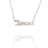 Collar con nombre de Tamara en Acero Hipoalergénico 316l
