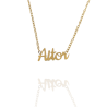 Collar con nombre de Aitor en Acero Hipoalergénico 316l