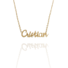 Collar con nombre de Cristian en Acero Hipoalergénico 316l