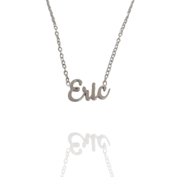 Collar con nombre de Eric en Acero Hipoalergénico 316l