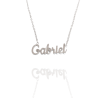Collar con nombre de Gabriel en Acero Hipoalergénico 316l