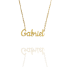 Collar con nombre de Gabriel en Acero Hipoalergénico 316l