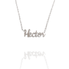 Collar con nombre de Héctor en Acero Hipoalergénico 316l
