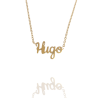 Collar con nombre de Hugo en Acero Hipoalergénico 316l