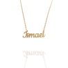 Collar con nombre de Ismael en Acero Hipoalergénico 316l