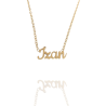 Collar con nombre de Izan en Acero Hipoalergénico 316l