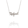 Collar con nombre de Rafael en Acero Hipoalergénico 316l
