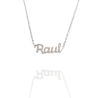 Collar con nombre de Raúl en Acero Hipoalergénico 316l