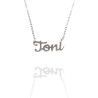 Collar con nombre de Toni en Acero Hipoalergénico 316l