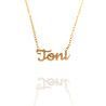 Collar con nombre de Toni en Acero Hipoalergénico 316l