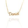 Collar con nombre de Daniel en Acero Hipoalergénico 316l