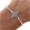 Pulsera Nudo de Bruja en Plata de Ley 925mls