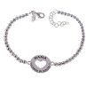 Pulsera de Mamá Siempre en Nuestro Corazón en Plata de Ley 925mls
