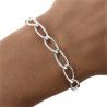 Pulsera Cadena Bilbao en Plata de Ley 925