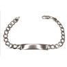 Esclava con Cadena Barbada en Plata de Ley 925mls