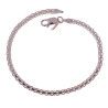 Pulsera con Cadena Bismark en Plata de Ley 925mls