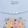 Pulsera de Abuela Corazón en Plata de Ley 925mls