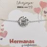 Pulsera Siempre Juntas en Plata de Ley 925mls